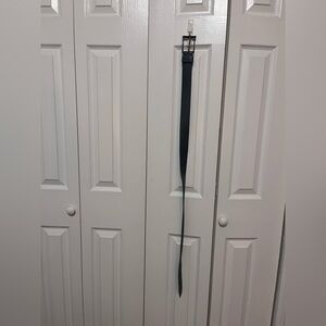 Diesel 90 CM Belt Black Leather